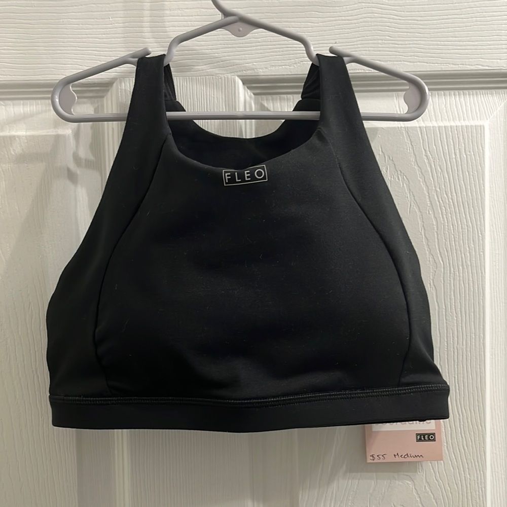 NWT fleo jourdaine sports bra